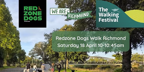 RedZone Dogs Richmond Walk--Walking Festival