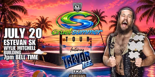 CWE Live In Estevan Ft WWE/NXT/TNA Wrestling Star Trevor Lee