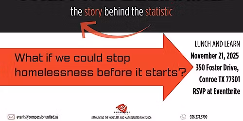 Ending Homelessness From The Beginning: LUNCH AND LEARN