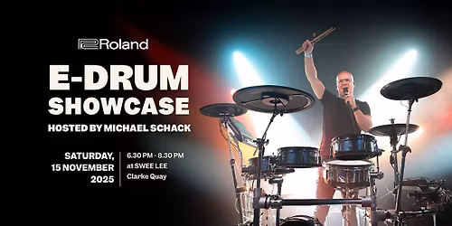 Roland E-Drum Showcase Hosted by Michael Schack