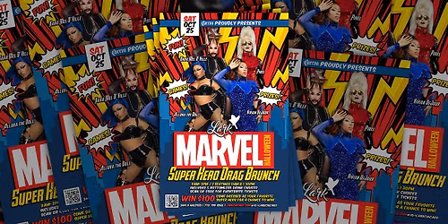 The Superhero Halloween Drag Brunch