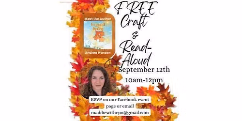 FREE Craft &amp; Read-Aloud with Andrea Hansen