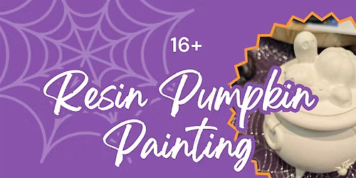 Resin Pumpkin Painting Workshop