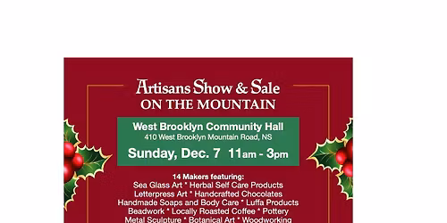 Artisans Show & Sale on the Mountain