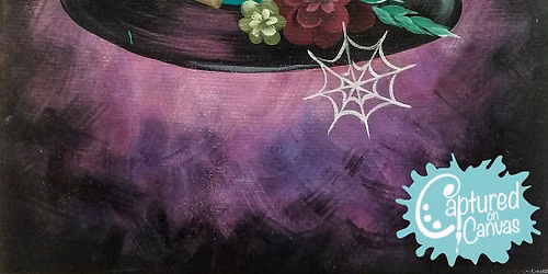 Floral Witch Paint & Sip Party!
