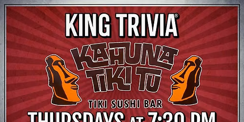 Trivia Night at Kahuna Tiki Tu