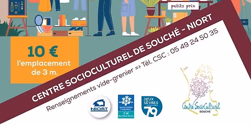 Vide-grenier du quartier de Souch\u00e9