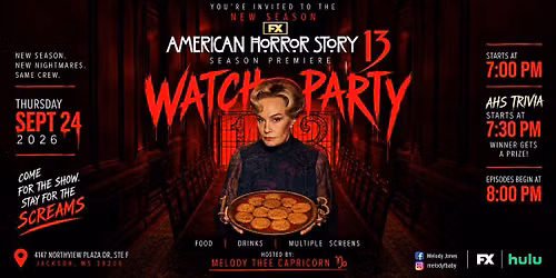 AMERICAN HORROR STORY 13: SEASON PREMIERE WATCH PARTY