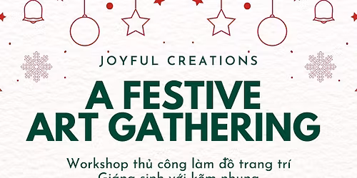 Joyful Creations \u2013 A Festive Art Gathering t\u1ea1i Marrickville!