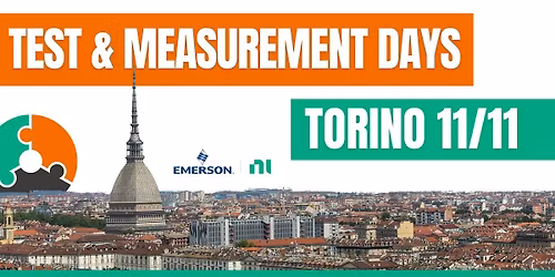 Test&Measurement DAYS 2025 \u2013 Torino