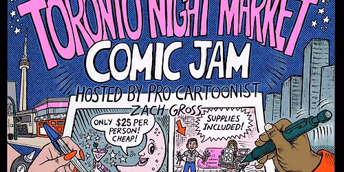 COMIC JAM AT THE TORONTO NIGHT MARKET