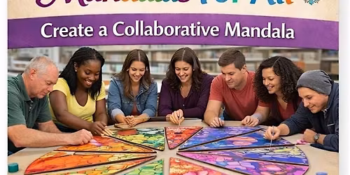 Mandalas for All invites to Create a Collabotative Mandala