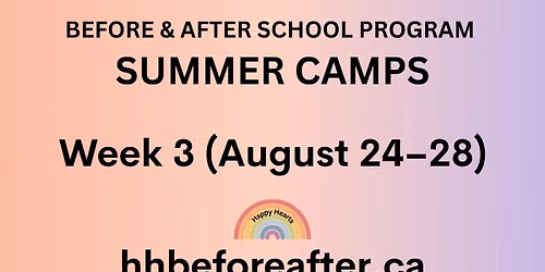 Summer Day Camps - WEEK 3: Explorer\u2019s Quest