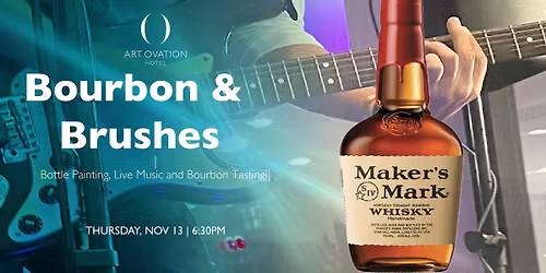 Bourbon & Brushes: Bottle Painting