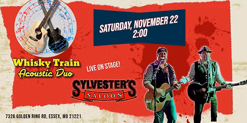 WT Duo at Sylvester's Saloon
