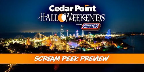 HalloWeekends Scream Peek Preview presented by SNICKERS\u00ae