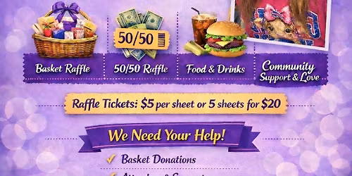 BASKET RAFFLE \/ BENEFIT FOR LAURA