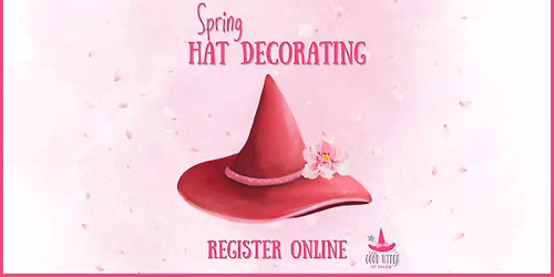 Spring Hat Decorating
