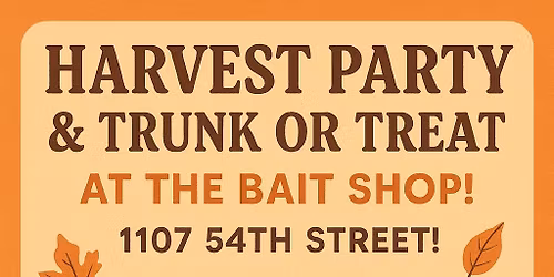Harvest Party Trunk or Treat! 