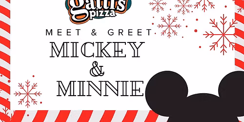 Mickey & Minnie Christmas Pizzas Party