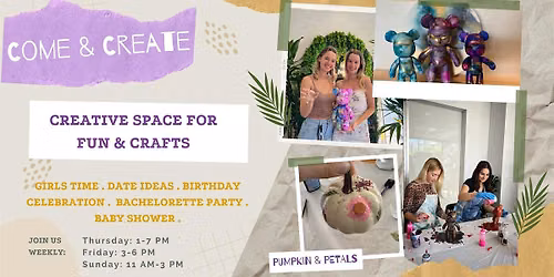 Craft bar - Fun & Crafts Art Space | San Diego