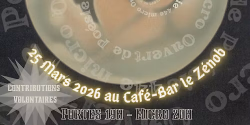 44e Micro Ouvert de Po\u00e9sie 25 Mars
