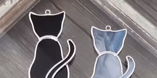 12-21-25 Beginners Stained Glass - Cats and Dog Silhouettes
