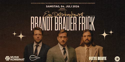 Ein Datschenkonzert mit BRANDT BRAUER FRICK