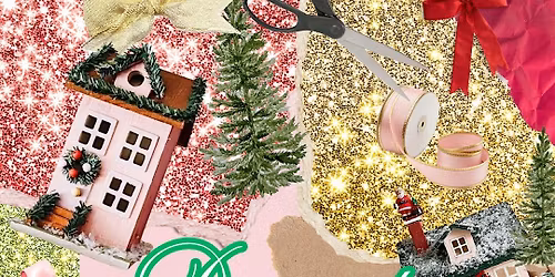 Amigas Christmas Village BYOH(Decorate mini houses)