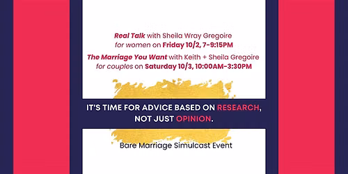 Bare Marriage Simulcast - Real Talk for Women | Redmond WA