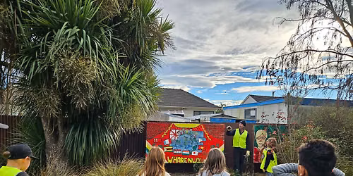 Cool Kids - Refreshing the Wharenui School & Kirkwood Intermediate Murals and Hell Pizza Riccarton
