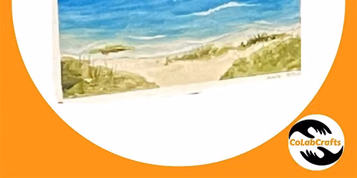 Watercolor beach scene workshop