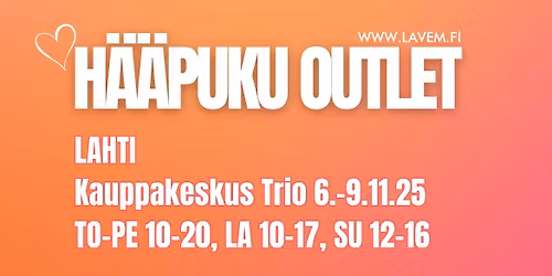 H\u00c4\u00c4PUKU OUTLET LAHTI TRIO