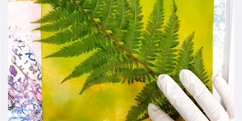 Gel Plate Printing with Botanicals & More