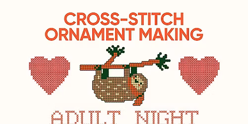 Cross-Stitch Ornament Making