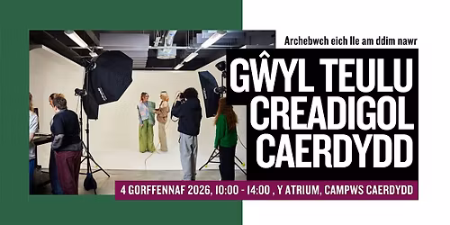 G\u0175yl Creadigol i\u2019r Teulu gan PDC Caerdydd