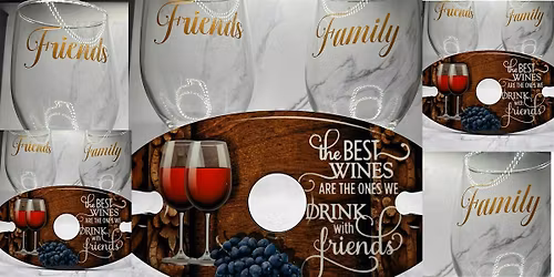 SIP & CRAFT - WINE CADDY, GLASSES AND MORE