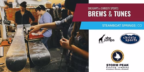 SheJumps x Christy Sports | Brews and Tunes | Steamboat Springs, CO
