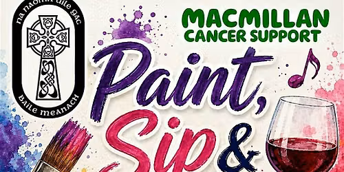 Paint, Sip and sing