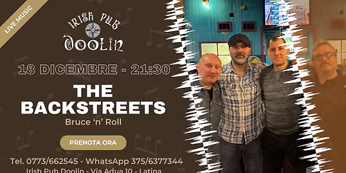 Doolin Live - The Backstreets
