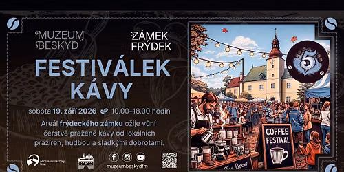 Festiválek kávy na frýdeckém zámku 2026 — Zamek Frydek