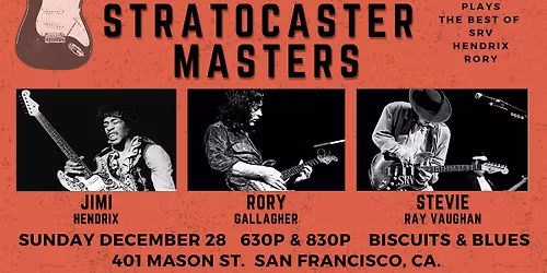 Stratocaster Masters Tribute with AC Myles
