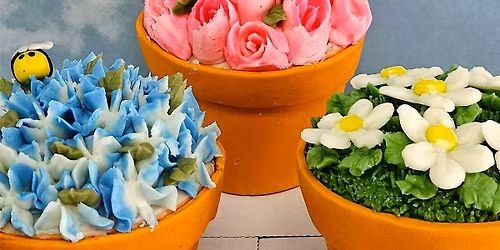 Fondant Flowerpot Cake!
