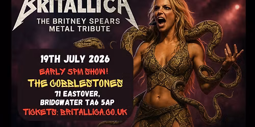 Britallica (Britney Spears Metal Tribute) at The Cobblestones, Bridgwater