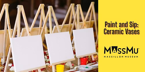 Paint and Sip: Ceramic Vases