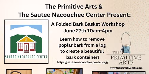Folded Bark Basket Workshop