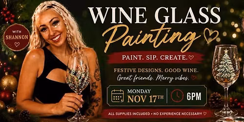 Wine Glass Painting November 17th