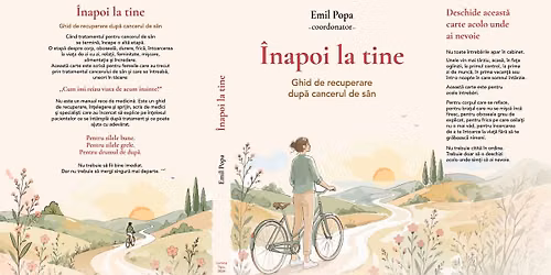 Lansare carte INAPOI LA TINE 