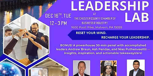 Reset Your Mind. Recharge Your Leadership.