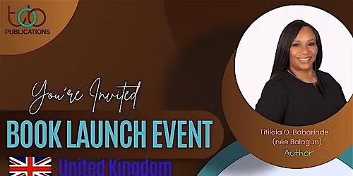 UK Book Launch Event